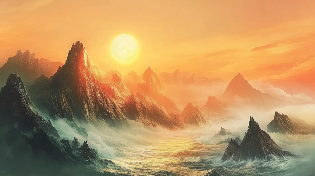 山水画卷二十四节气