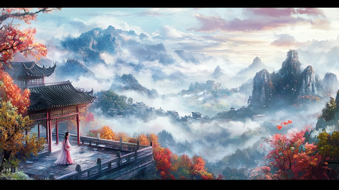 古风人物大场景