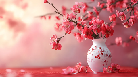 禅意禅境意境桃花