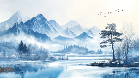 大气高清意境山水