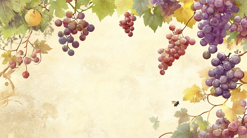 葡萄暖色背景墙