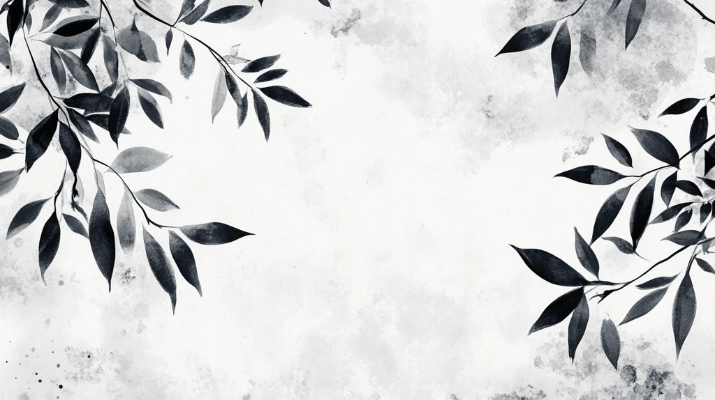 蓝调花鸟树枝背景