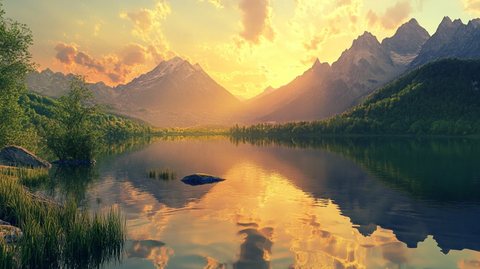 高清宽幅山水风光