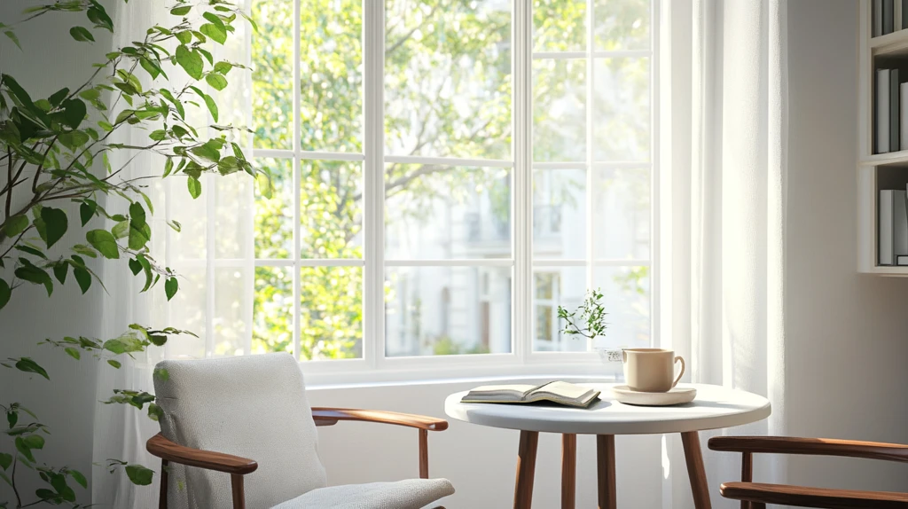 阳光植物窗台小绿植