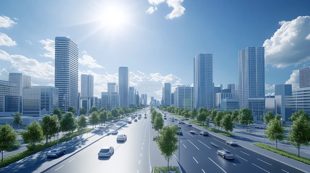 市政道路效果图