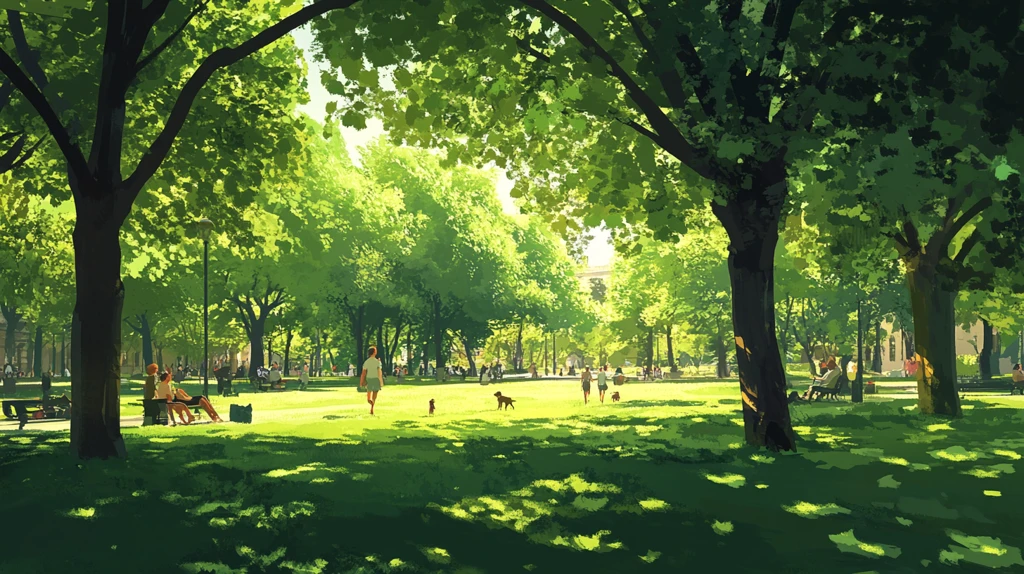 树荫背景树荫素材