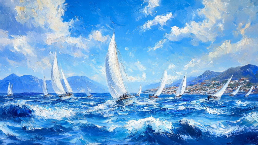 扬帆启航高清画