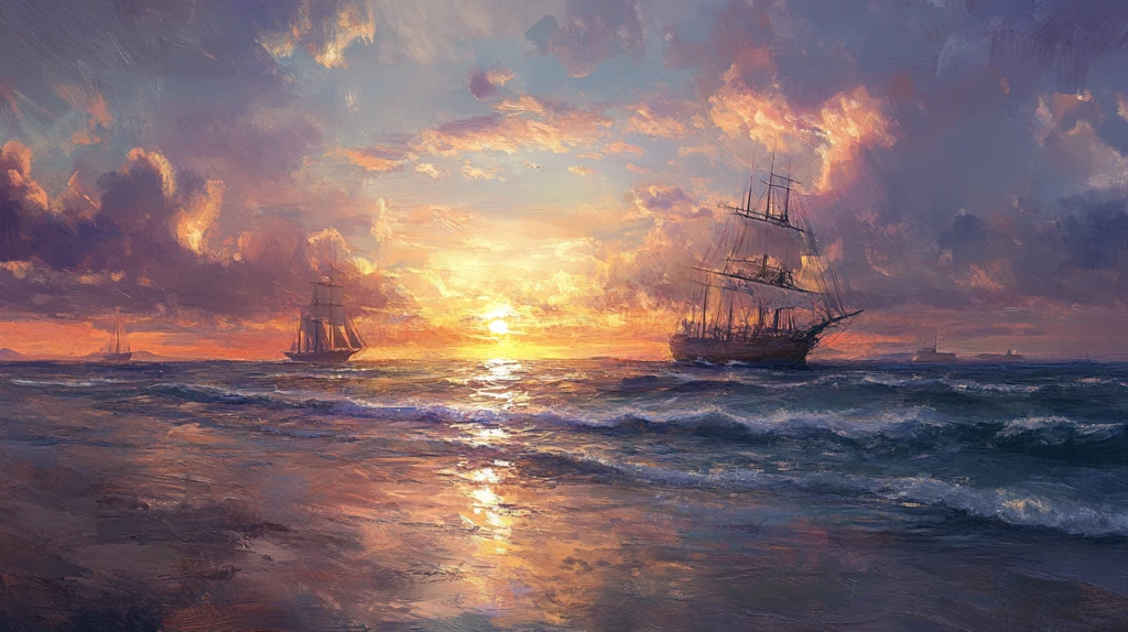 扬帆启航高清画