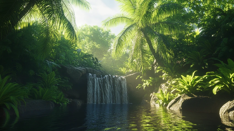 热带雨林模拟场景