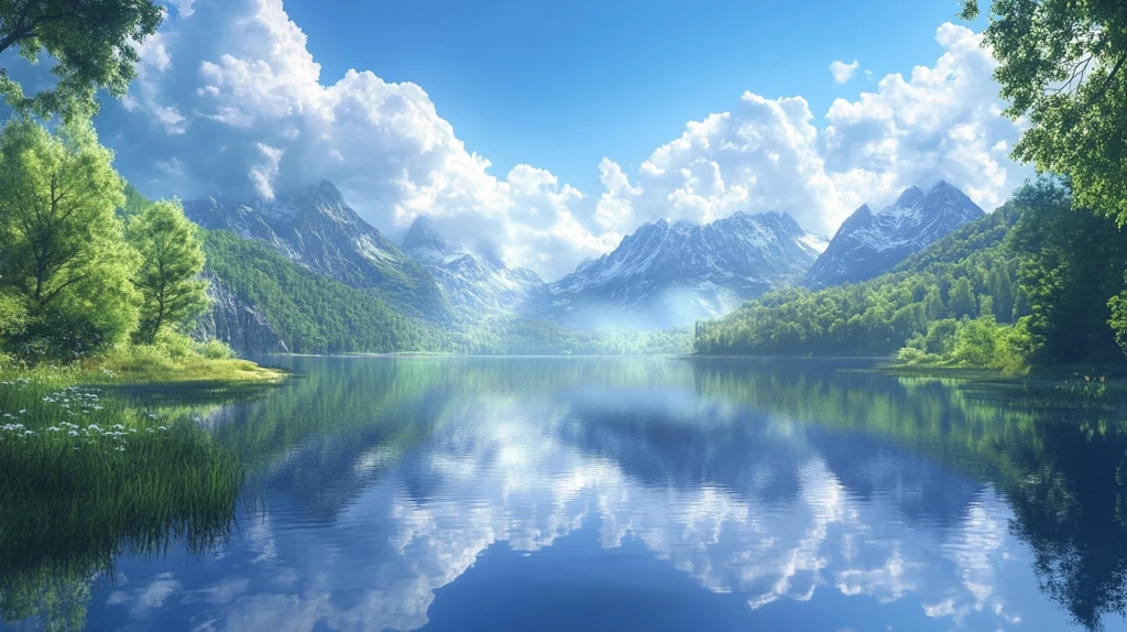 高清宽幅山水风光