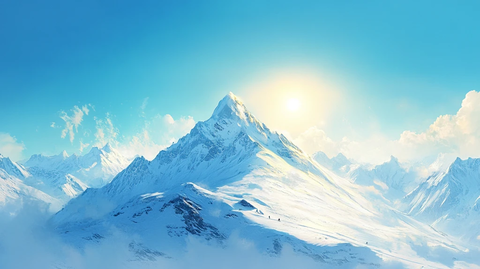 高端大气海拔背景