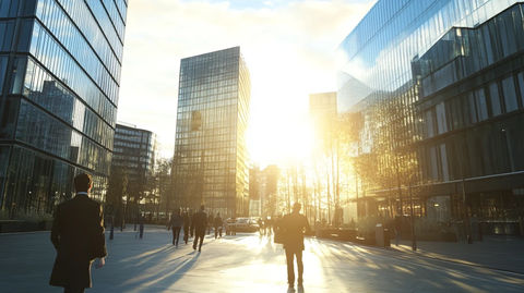 现代都市金融中心