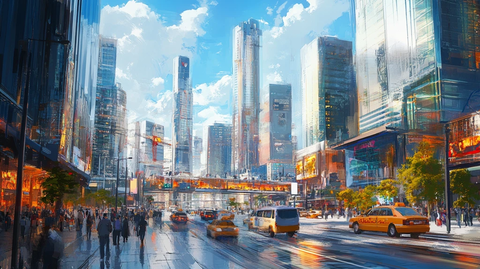 地产城市大场景