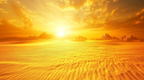 西部地区金色大气背景