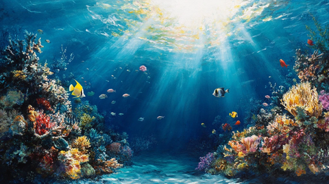 海底世界立体背景