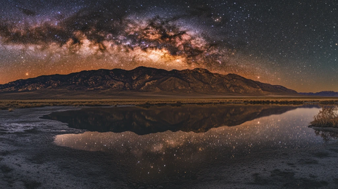 大柴旦翡翠湖银河