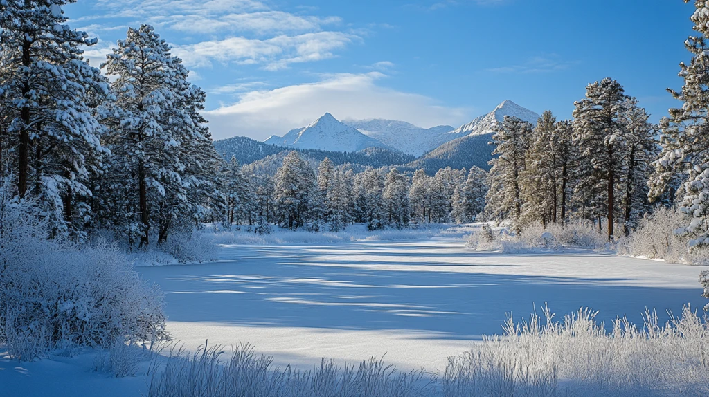 高清大画幅冬天雪景