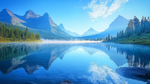 高清宽幅山水风光