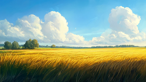 超宽幅田园景色