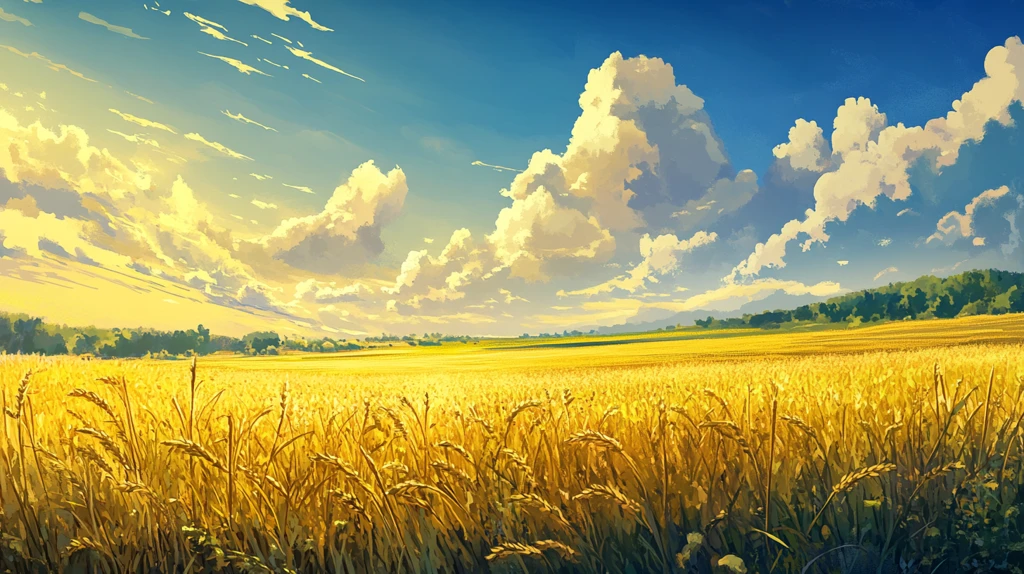 超宽幅田园景色