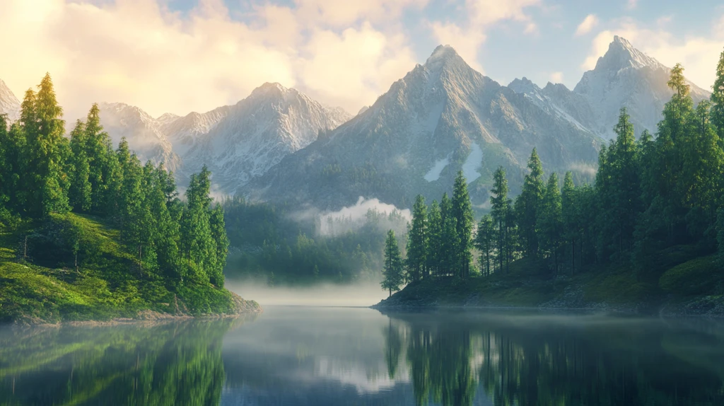 高清宽幅山水风光