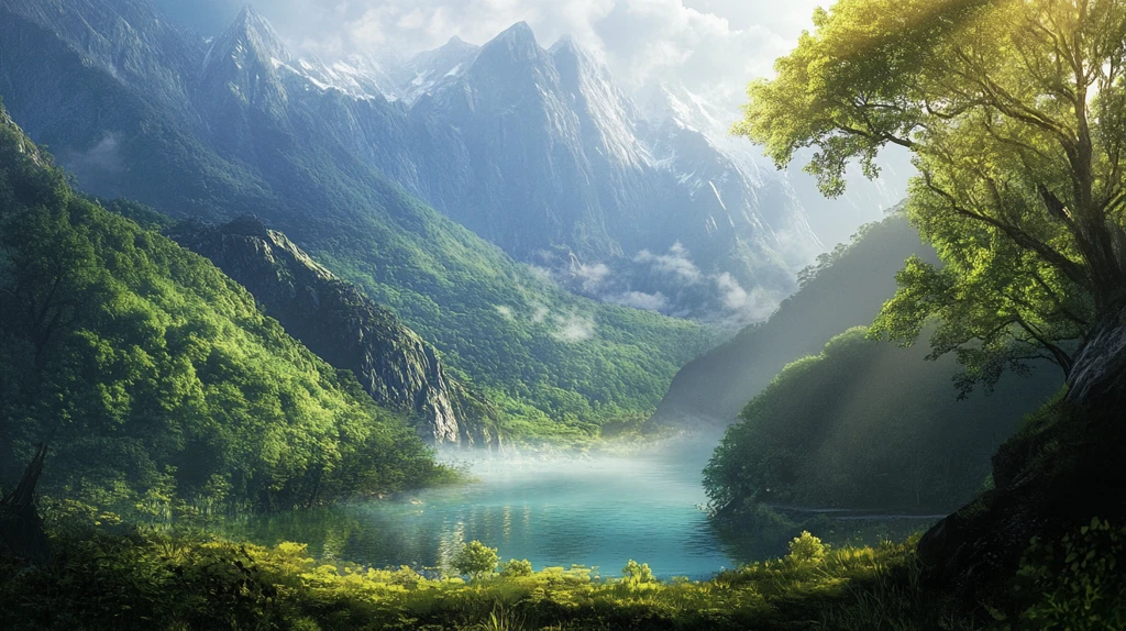 高清宽幅山水风光