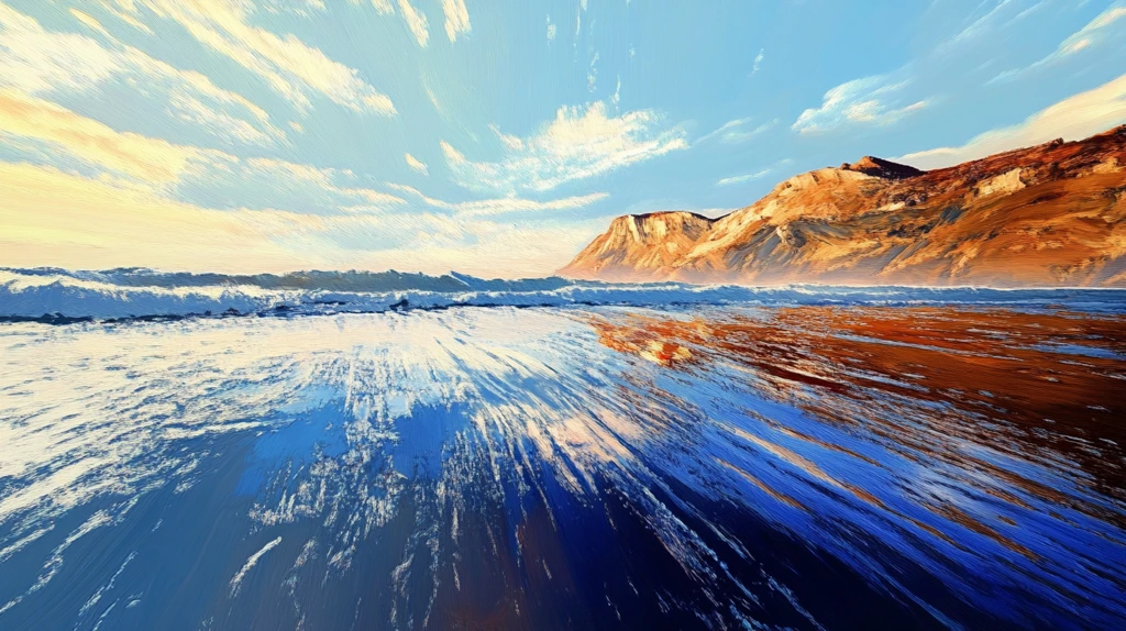 海洋风光全景图