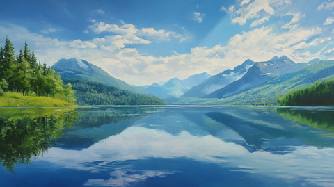 高清宽幅山水风光