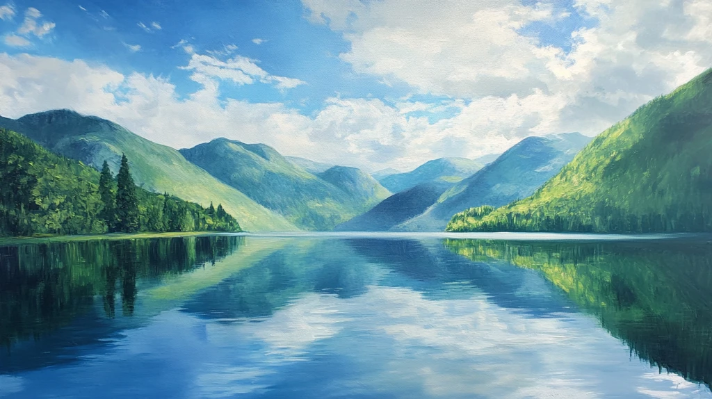 高清宽幅山水风光