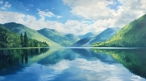 高清宽幅山水风光