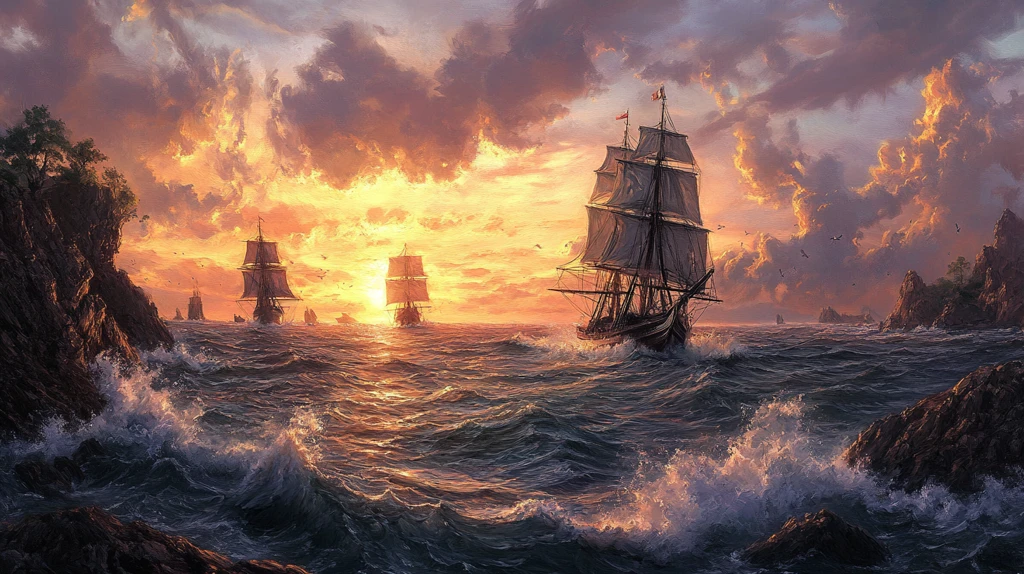 扬帆启航高清画