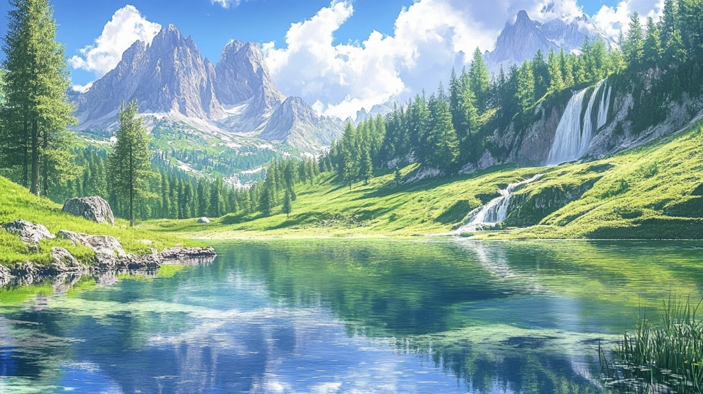 高清宽幅山水风光