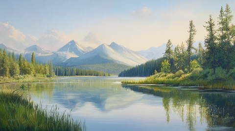 高清宽幅山水风光