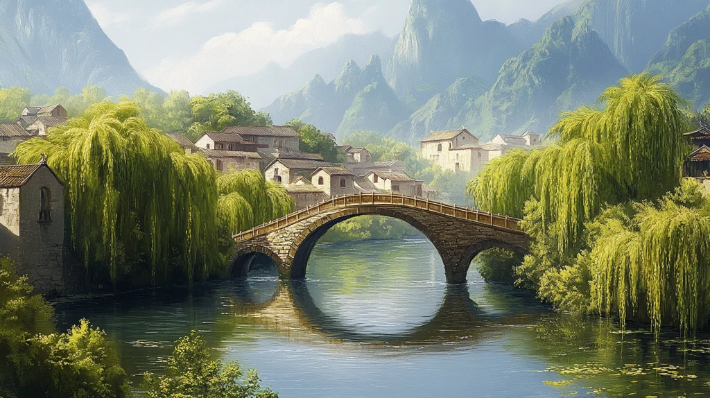 动画片里的江南