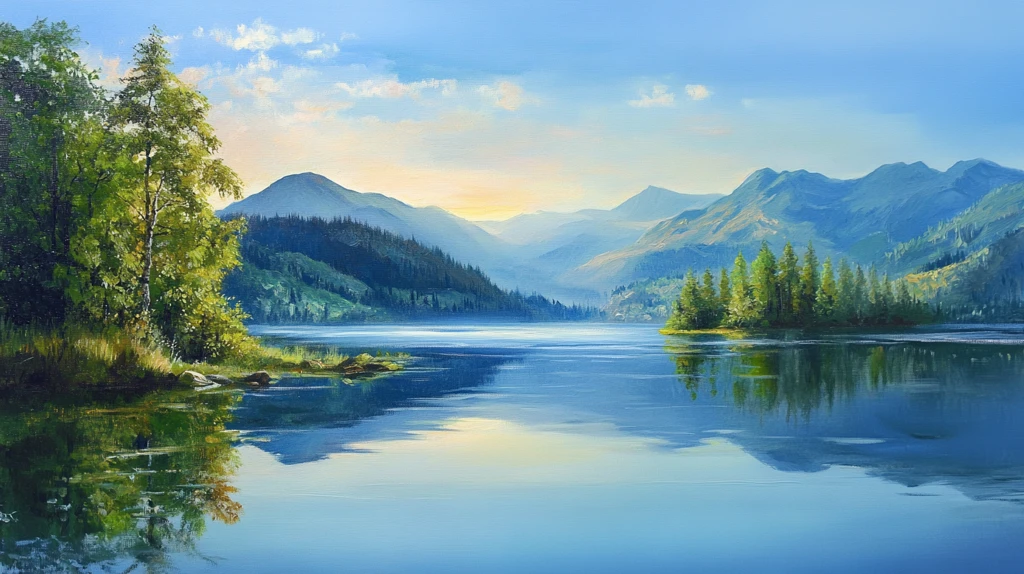 高清宽幅山水风光