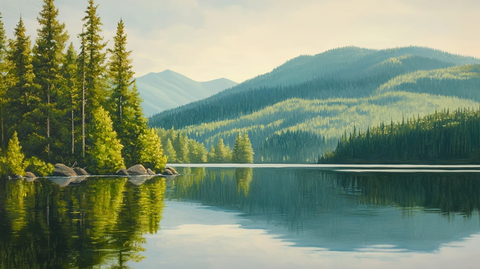 高清宽幅山水风光