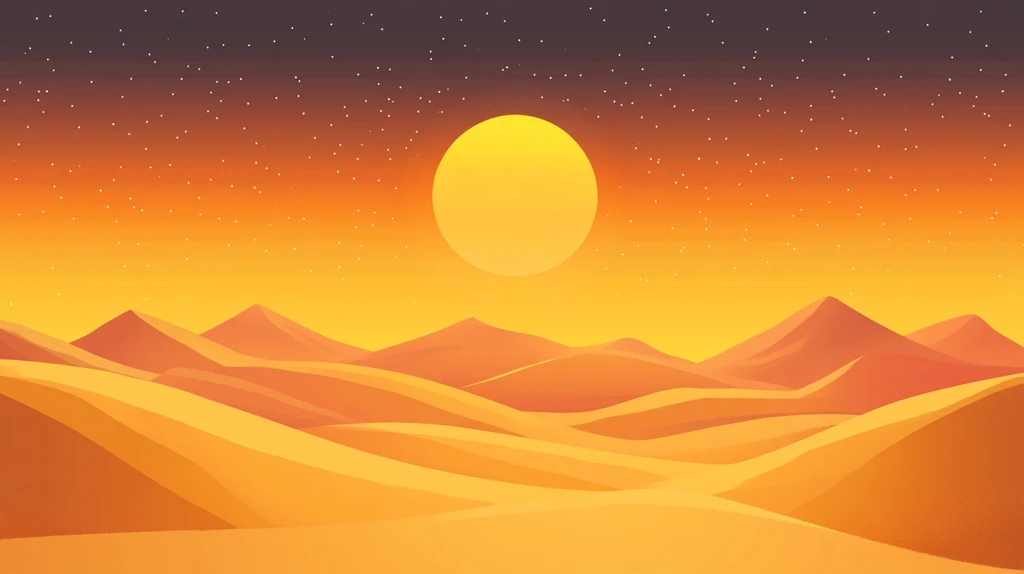 阿拉善插画科技旅游