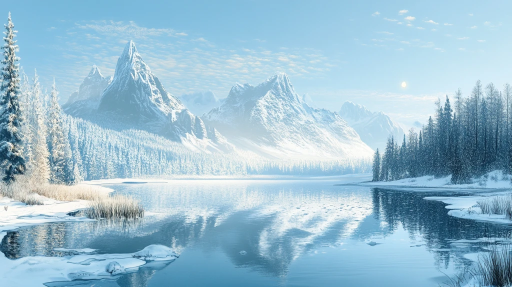 高清大画幅冬天雪景