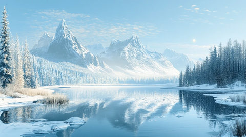 高清大画幅冬天雪景