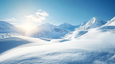 冰天雪地背景