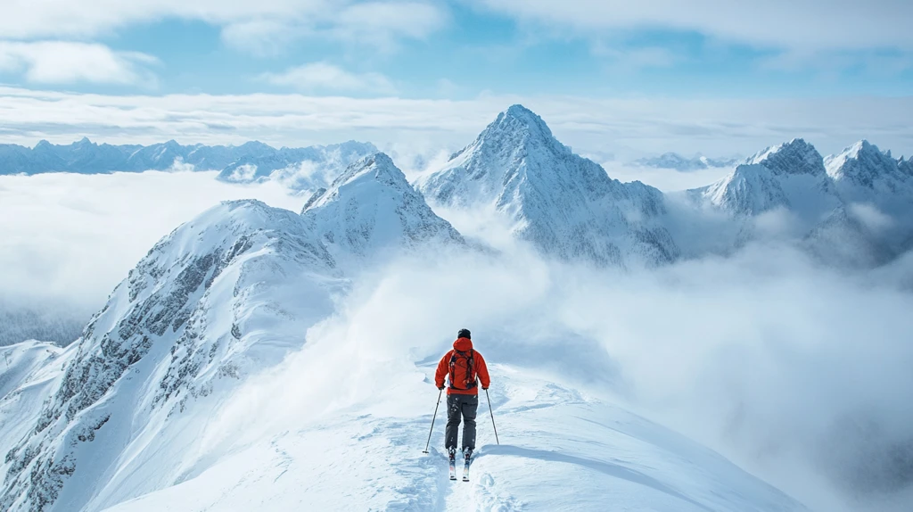 登顶成功拼搏进取征程