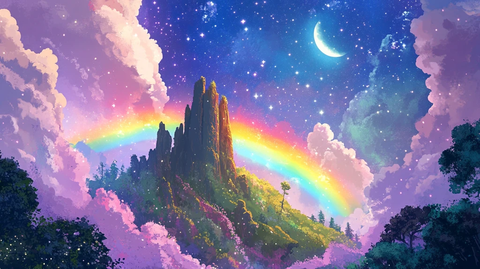 梦幻童话彩虹彩虹小马