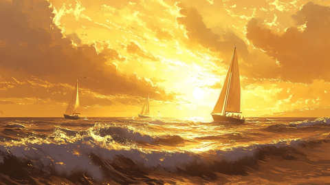 扬帆启航高清画