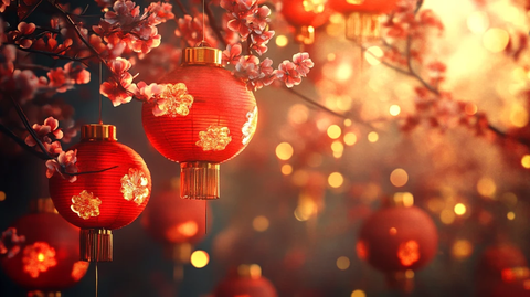 唯美红灯笼