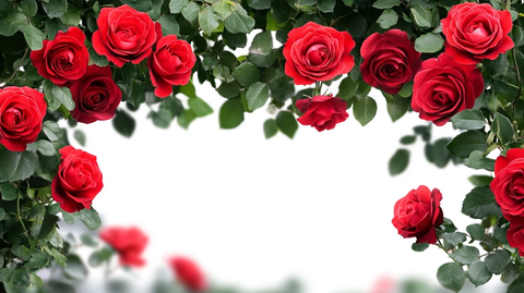 立体玫瑰花藤背景