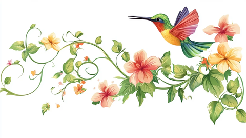 下载花鸟图模板下载