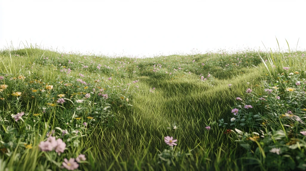 随意草花丛花海