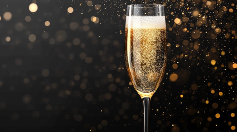 香槟玻璃杯庆典