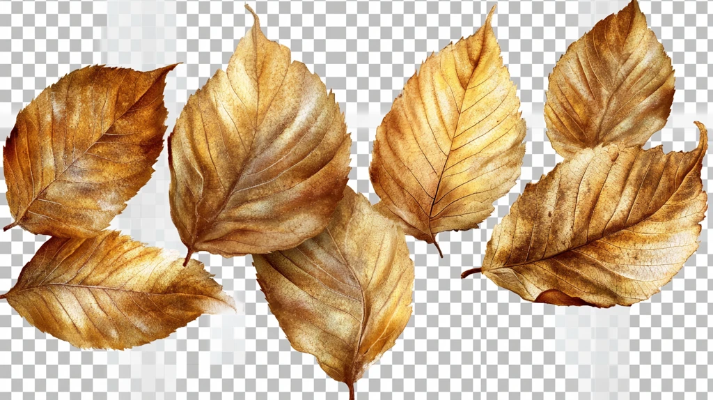 干叶秋叶枯叶烂叶素材