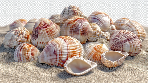 海贝壳素材